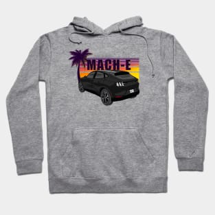 Sunset Mach-E in Shadow Black Hoodie